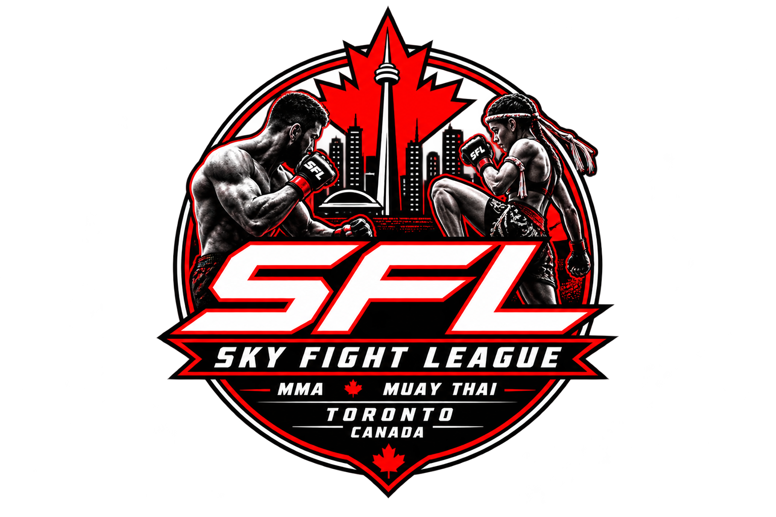 Sky Fight League Logo